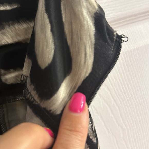 Dina Bar-El Zebra Print Dress (viscose, cotton, elastane) - S - Picture 6 of 11